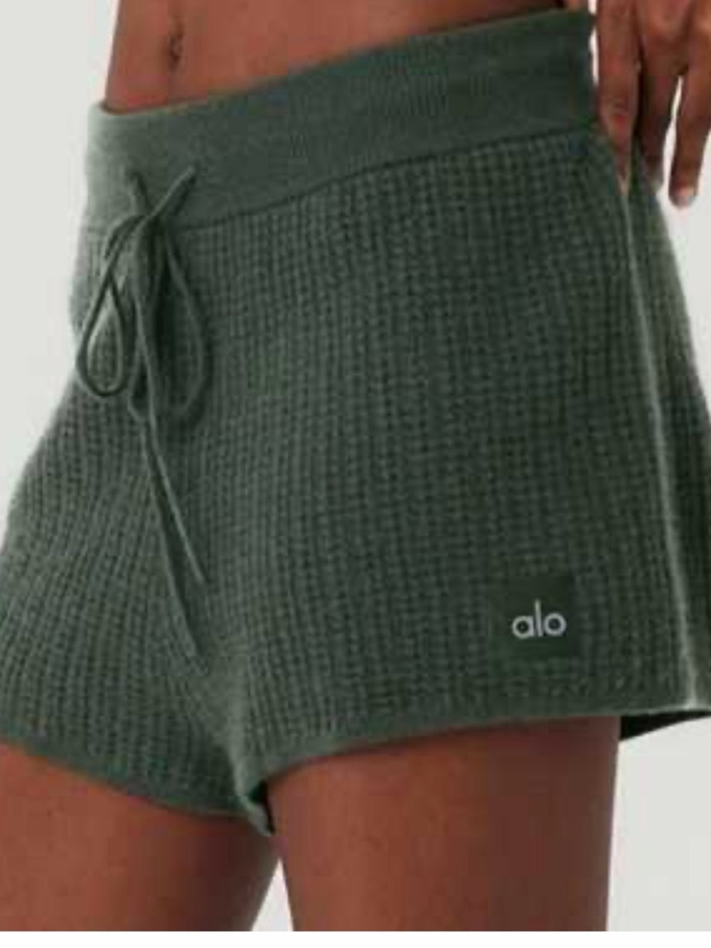 ALO Yoga Cashmere Waffle Shorts